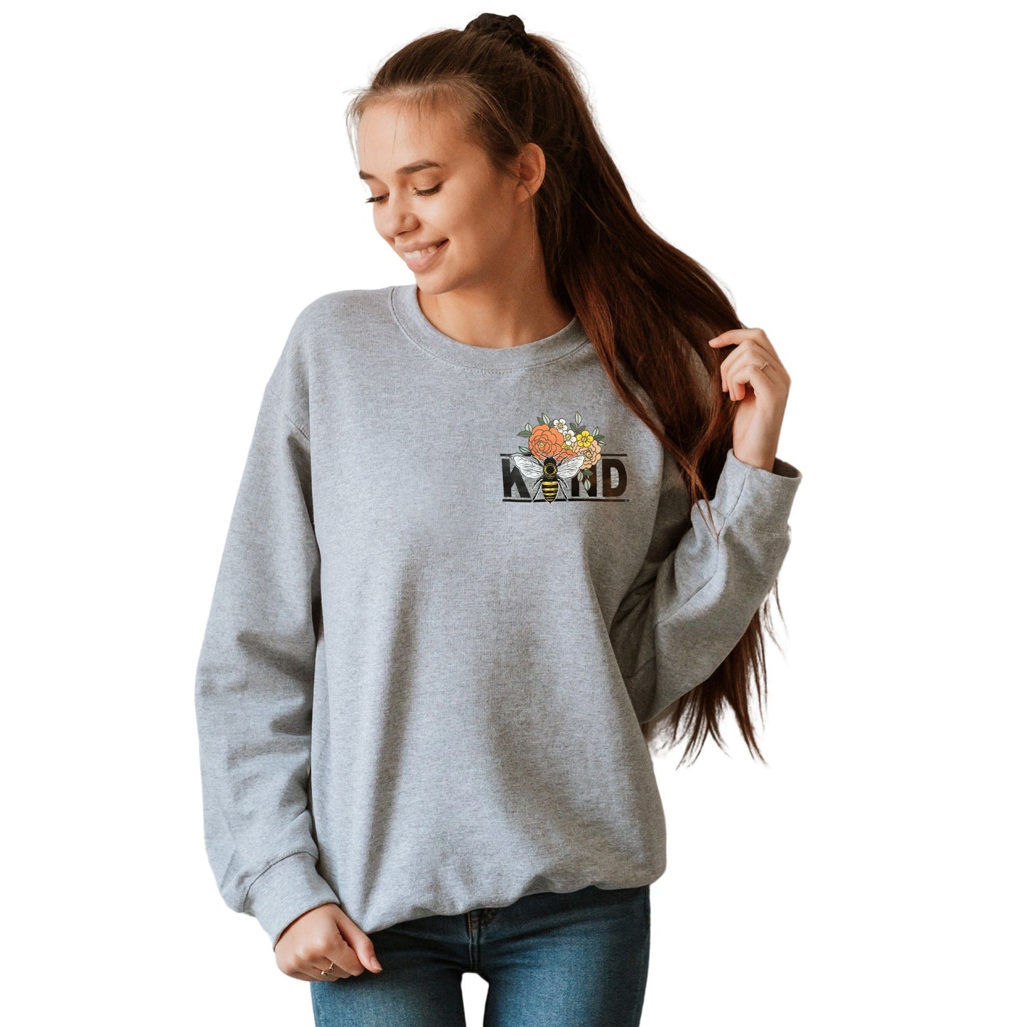 Girls BEE Kind Sweatshirt