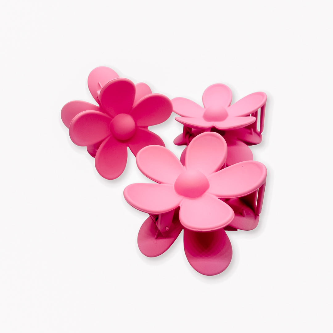 Light Pink Flower Claw Clip