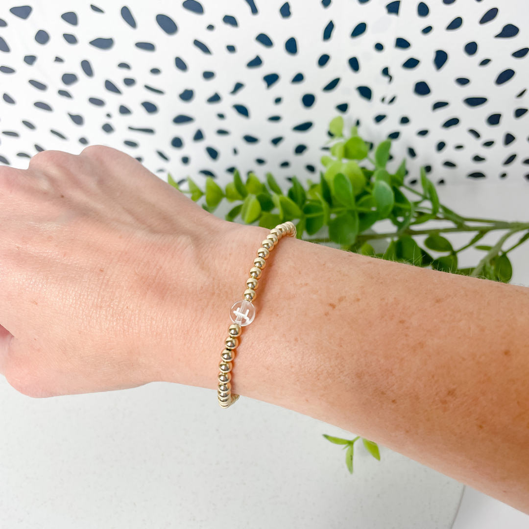 Goldie Initial Bracelet