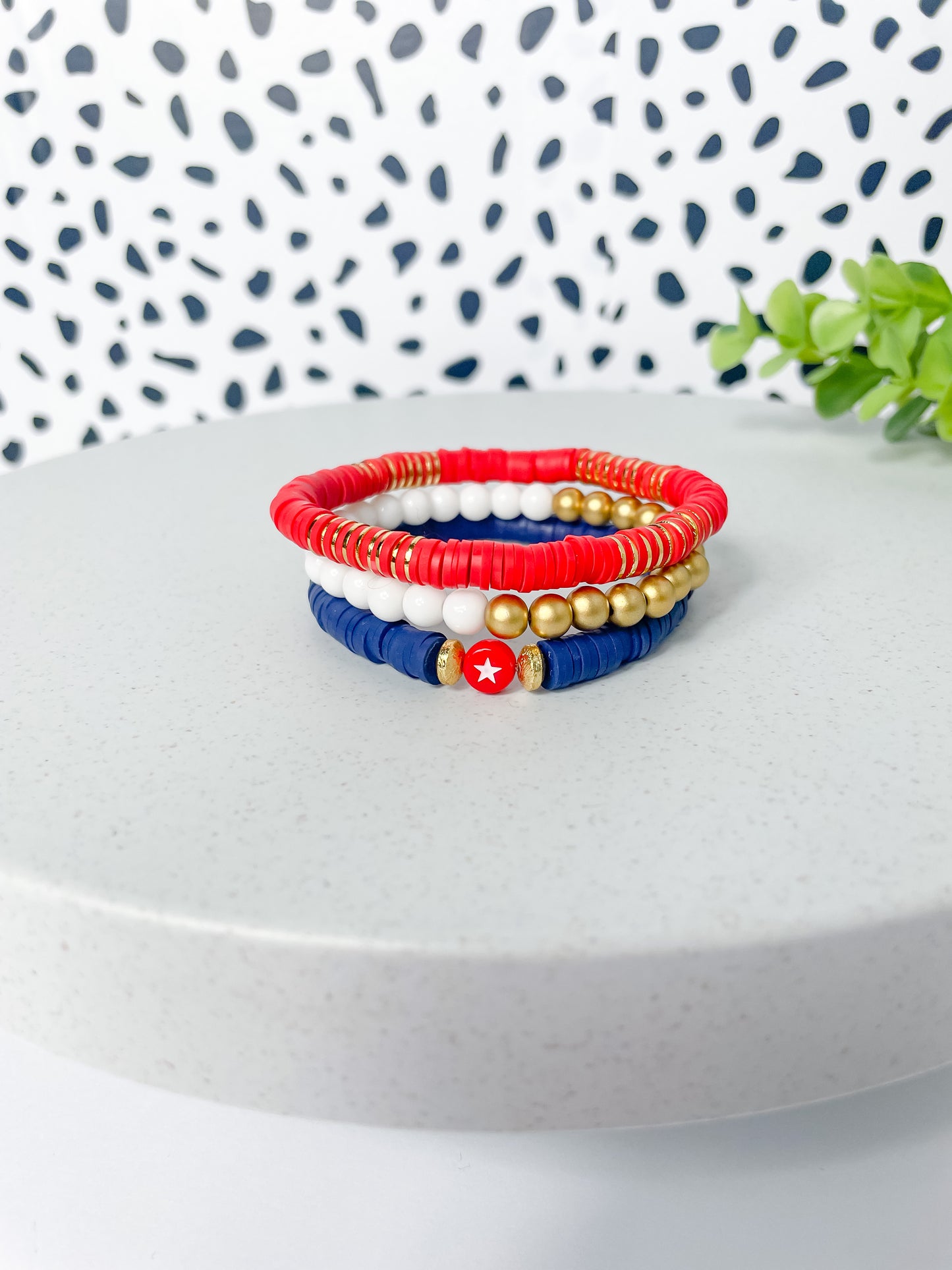 Patriotic Bracelet Stack