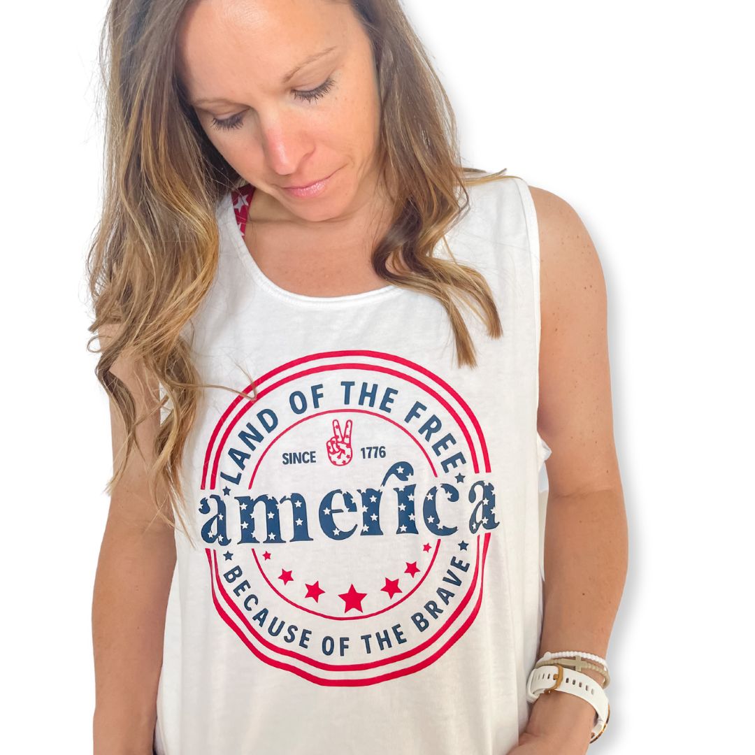 America Tank Top