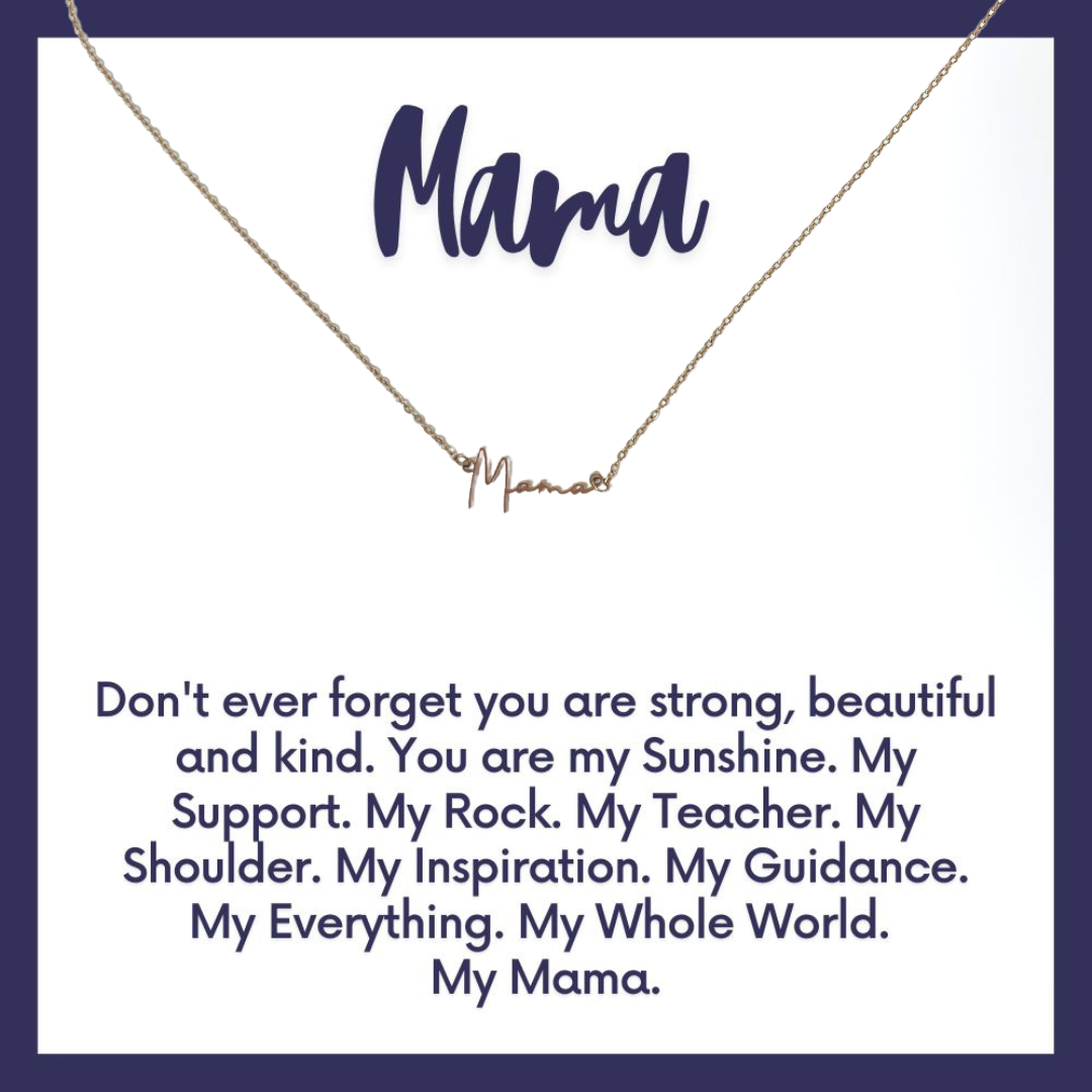 Dainty Mama  Necklace